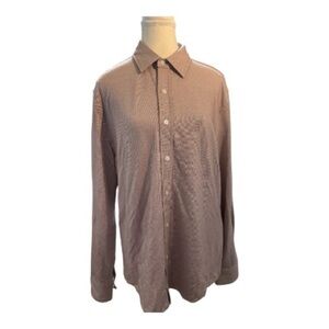 Hawker Rye Men’s Long Sleeve Button-Down Shirt – Size M